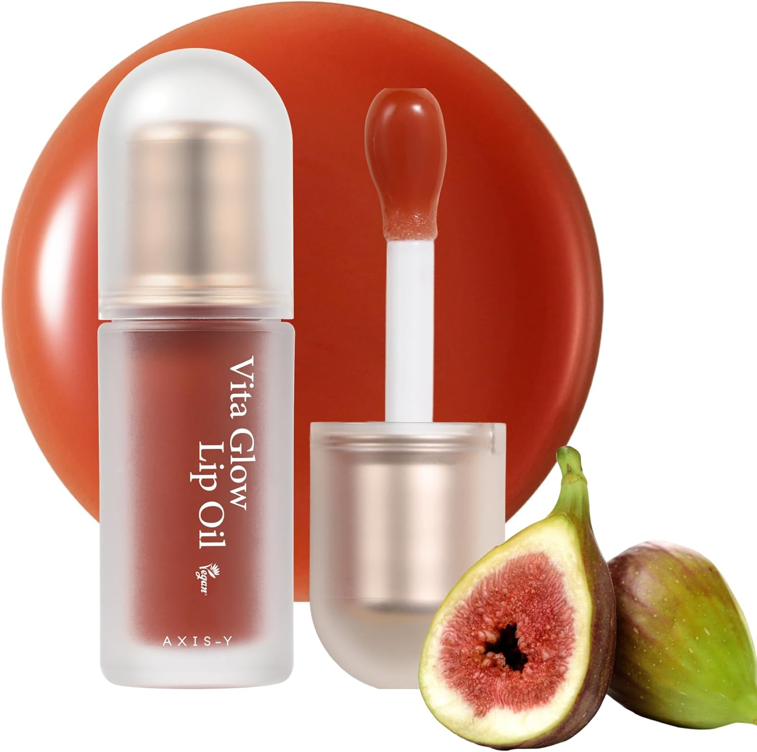 AXIS-Y Vita Glow Lip Oil with Vitamin E & Ceramide Dreamy Olive 4Ml