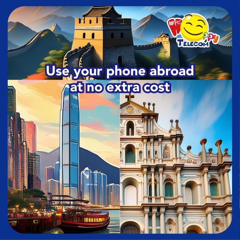 Happy China 15 Days Unlimited Data Travel Sim Card | No Daily Limit | China Unicom Network | 8GB of 4G LTE High-Speed Data Then 128Kbps | No Registraton | Support Whatsapp, Facebook, Google and More image number 6