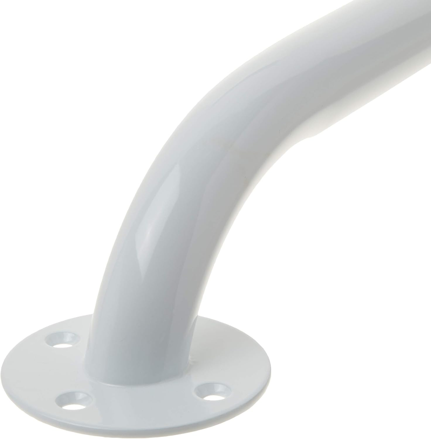 Drive Medical White Powder Coated Grab Bar, White, 12"