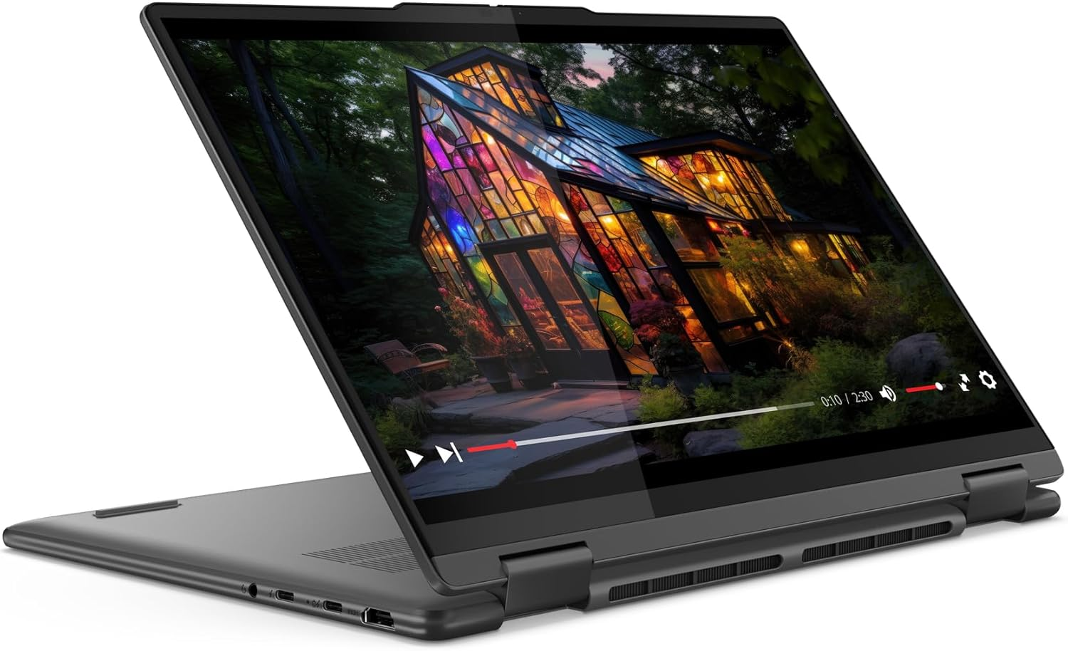 Lenovo Yoga 7 2-In-1 14IML9 Laptop, 14" + Digital Pen, 512GB/16GB RAM, Intel Core Ultra 5 125H, Storm Grey image number 3
