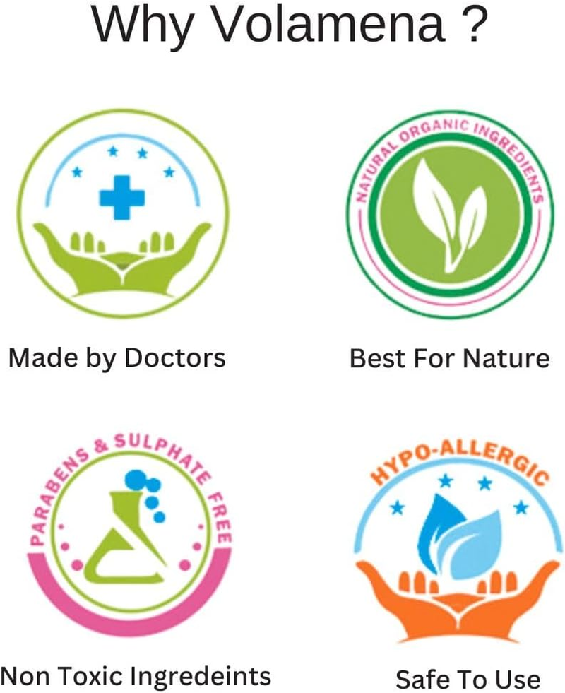 VOLAMENA with DEVICE Cold Pressed Castor Oil for Healthy Skin Hair and Nails 200 Ml image number 3