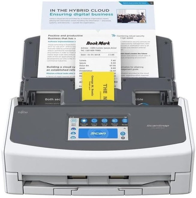 Fujitsu Scansnap Ix1600 ADF Scanner - 600 Dpi Optical image number 1
