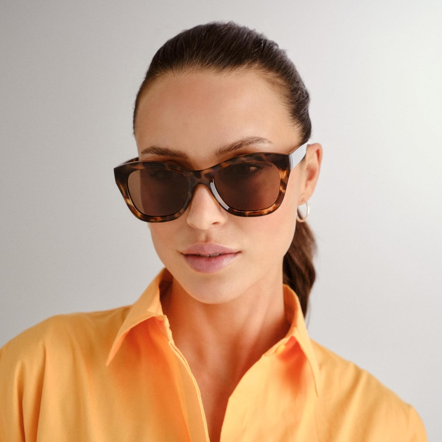 Cancer Council Female Belair Milky Tort D-Frame Sunglasses image number 3
