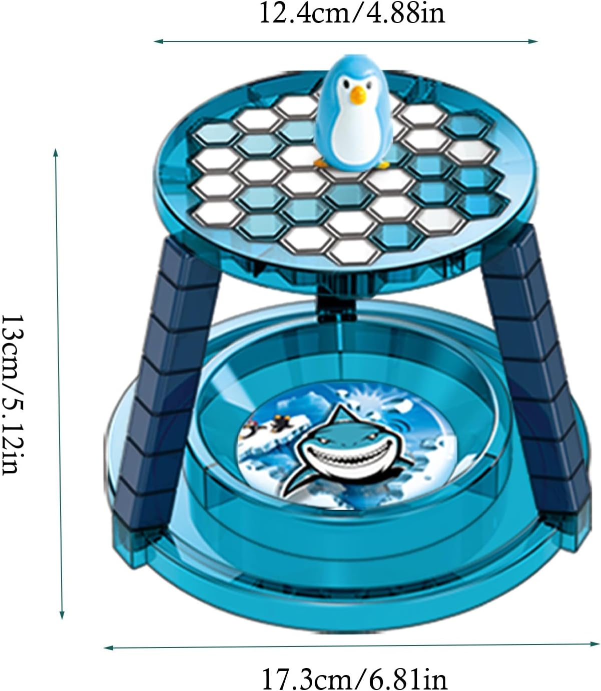 ZUNIPLEX 2 in 1 Penguin Game,Ice Break Toys,Fun Tabletop Game,Family Board Games for Christmas Birthday Family Party for Kids Aged 3+ image number 4