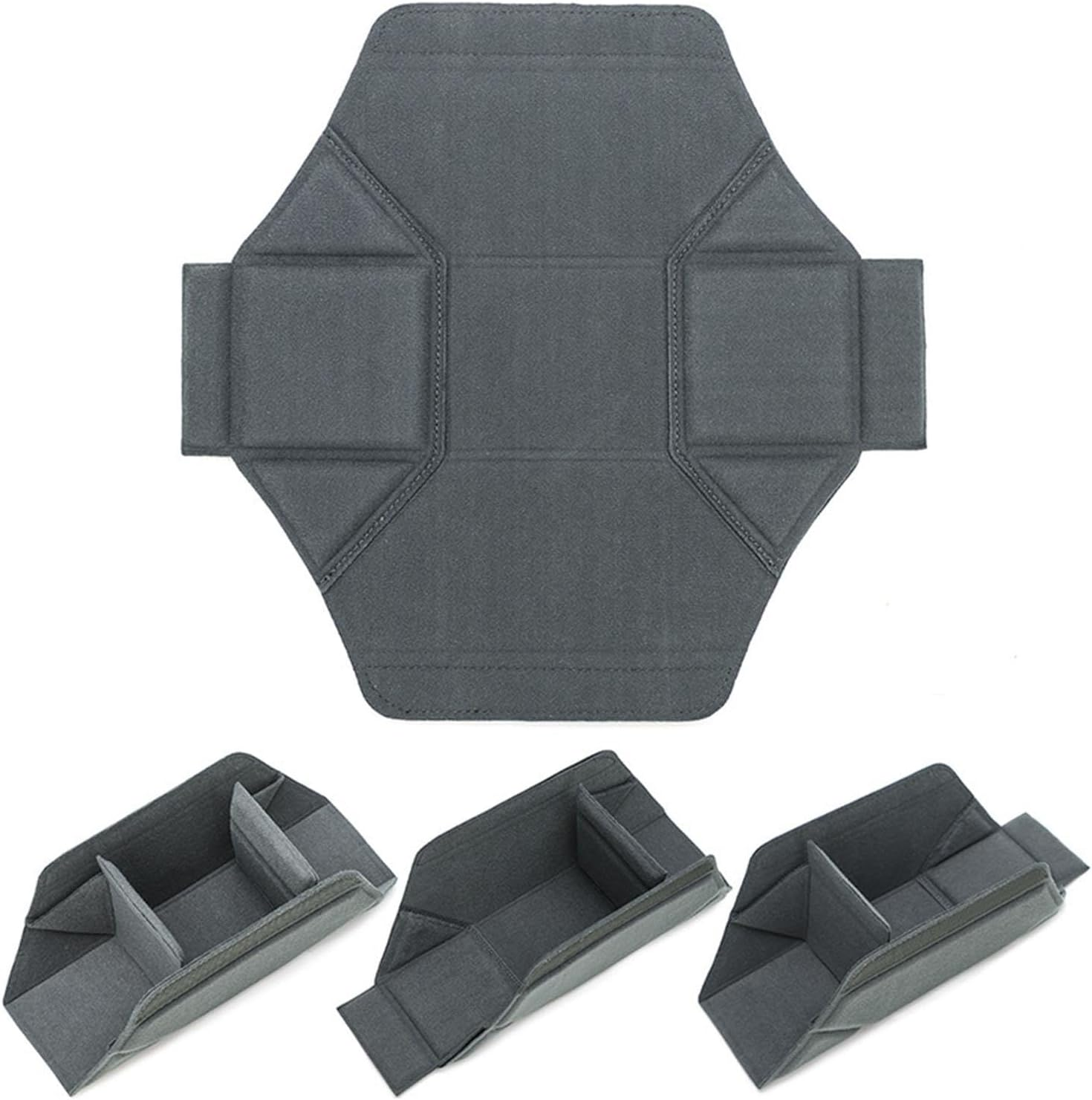 Kibcslic Camera Lens Padded Bag Insert Camera Storage Cube Cameras Storage Equipment Protection Pouch DSLR Protective image number 3