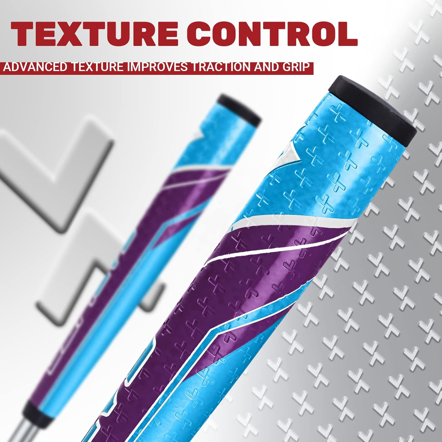 SAPLIZE Golf Putter Grip, Midsize, Lightweight Golf Grips, Pistol Shape Anti-Slip Pattern, Excellent Push for Golfer