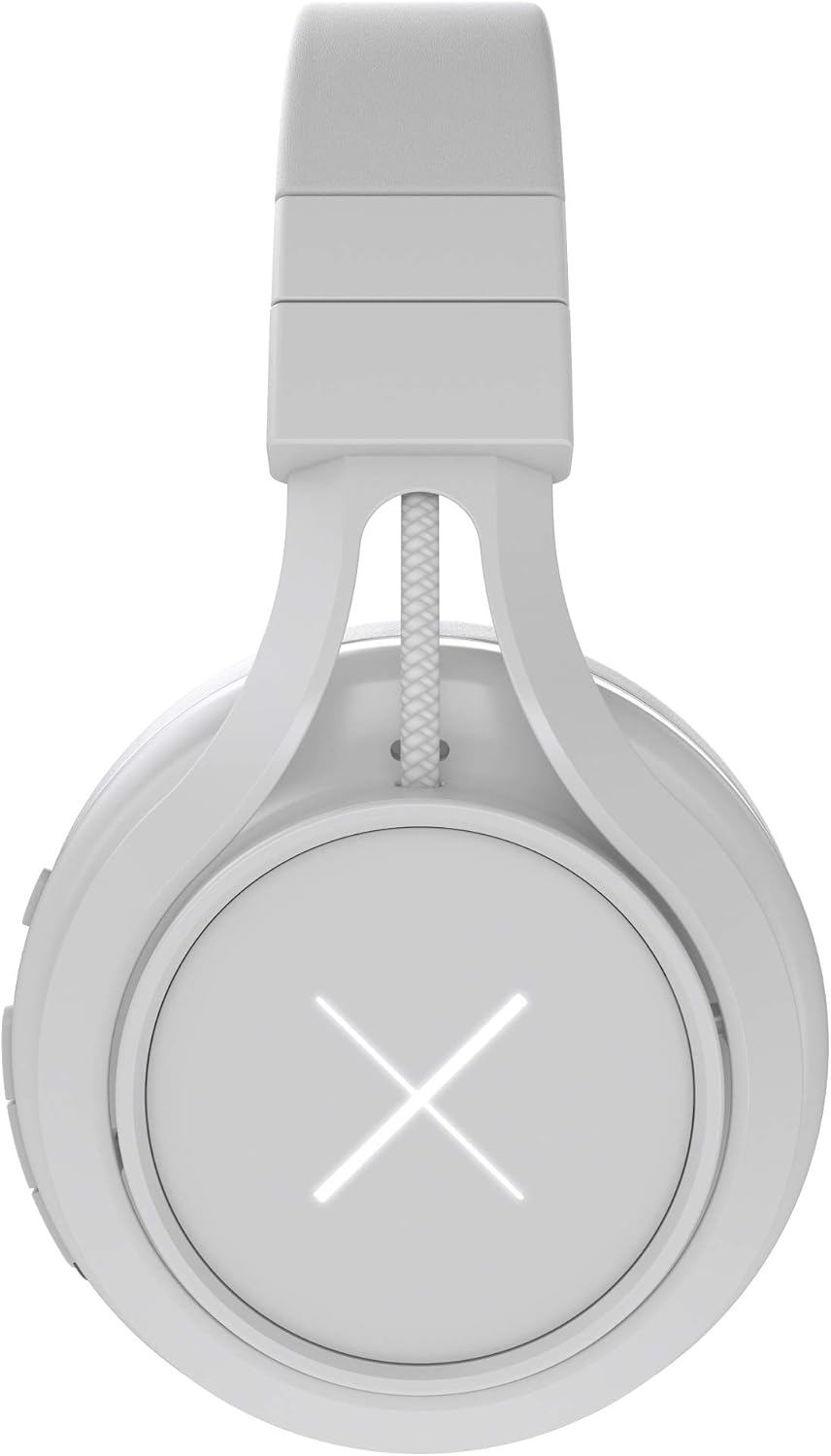 X by Kygo Xenon Wireless Bluetooth 5.0 Active Noise Cancellation Headphones with Microphone - White