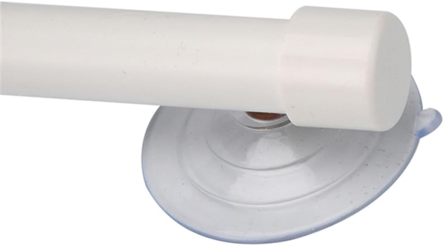 JUMPLAWN Portable Parrot Bird Shower Stand Suction Cups, Window Mounted Bird Bath and Paw Grinding Perch for Indoor Parakeets and Cockatiels