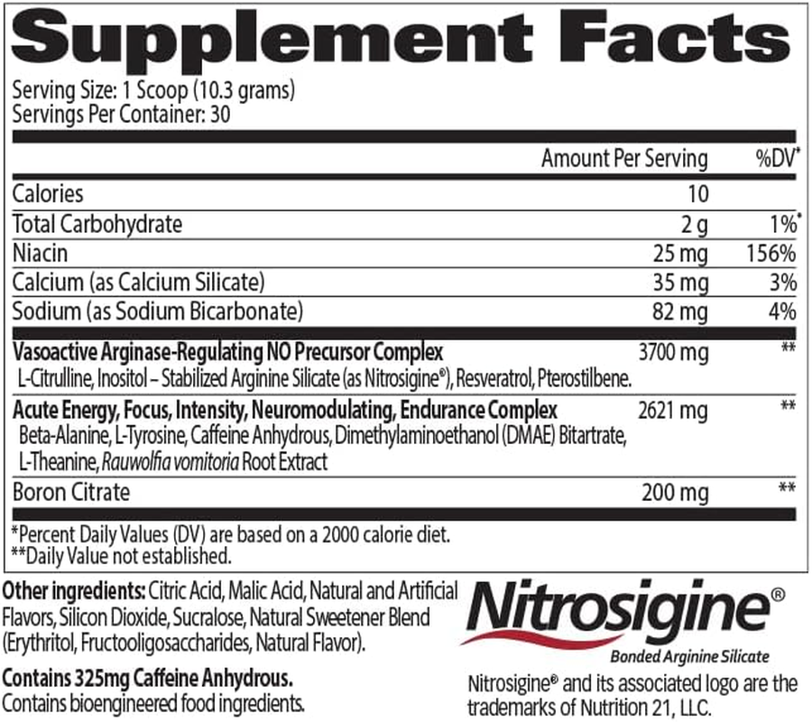 GAT Clinically Tested Nitraflex, Testosterone Enhancing Pre Workout, Grape, 300 Gram