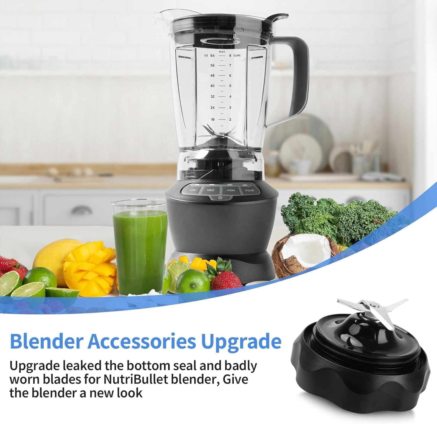 Vsgaalge Replacement Blender Combo Easy Twist Extractor Blade image number 1