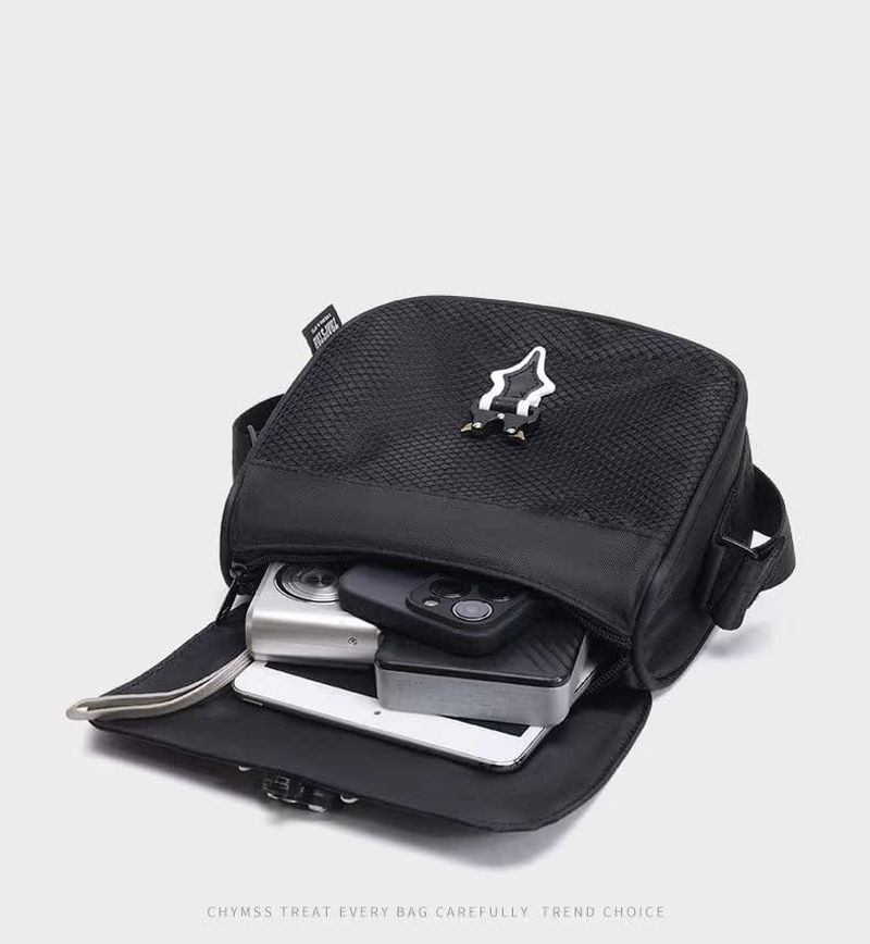 Trapstar Bag, Trapstar Reflective Bag,Trapstar Crossbody Bag, Fashionable Oxford Cloth Lightweight Men Shoulder Bags