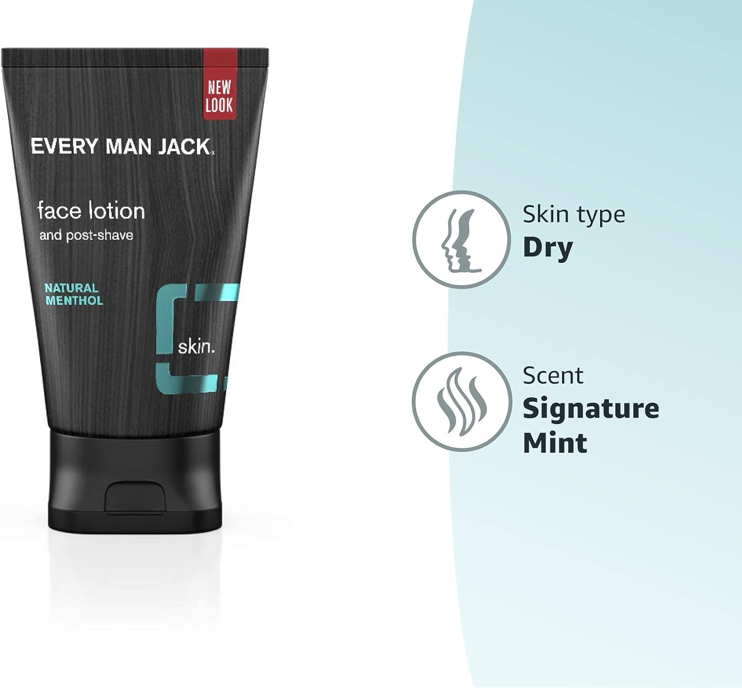 Every Man Jack Face Lotion, Signature Mint, 4.2-Ounce image number 1