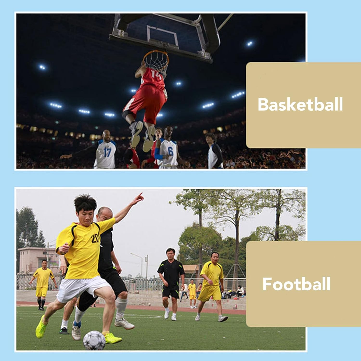 Portable Electronic Scoreboard, LED Digital Score Keeper with Remote, 1.8In Display, Score Keeper for Baseball, Tennis, Volleyball image number 1