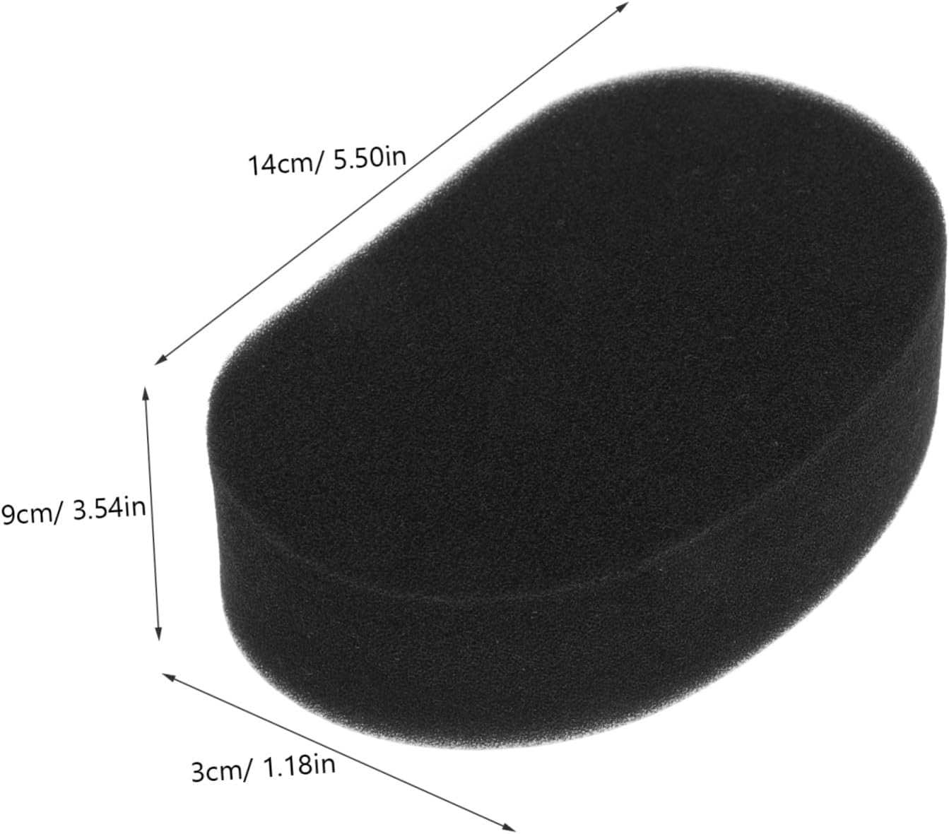 PLAFOPE 3Pcs Car Wheel Polishing Sponge High Density Waxing Pads for Auto Cleaning and Polishing Scratch Absorbent Sponges for Car Wheel Care and Maintenance