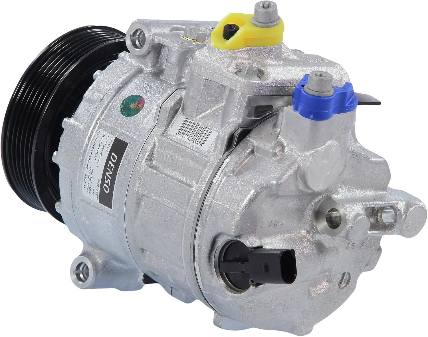 DENSO A/C Compressor DCP32045 - Oe-Quality Air Conditioning Compressor Replacement - Direct Fit Easy Install - Fits Audi Seat Skoda VW image number 4