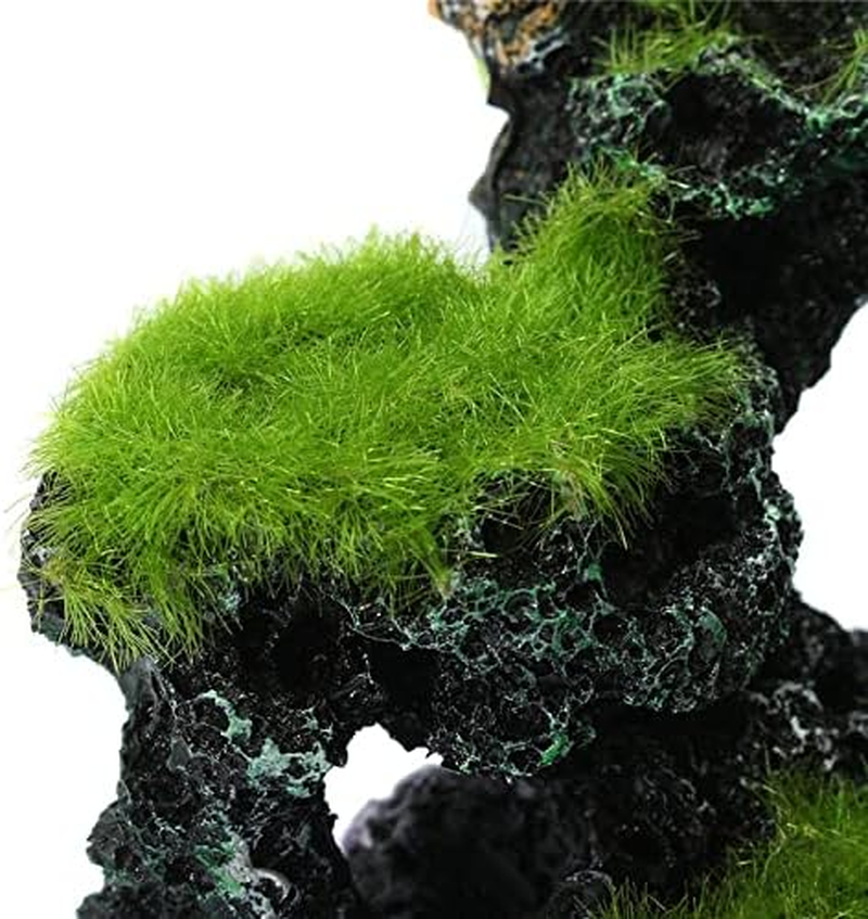 Fish Tank Decorations Fish Tank Cave Moss Bridge Decor Aquarium Rockery Mountain View Coral Reef Rock Landscape Underwater Ornament image number 4