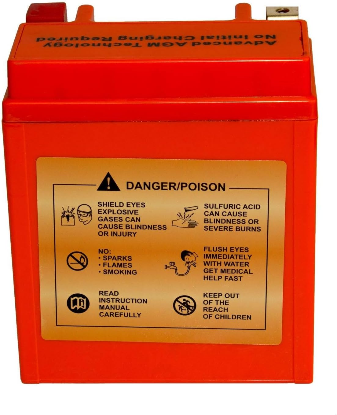 TDR YTX7L-BS 12V 7Ah GEL Motorbike Battery