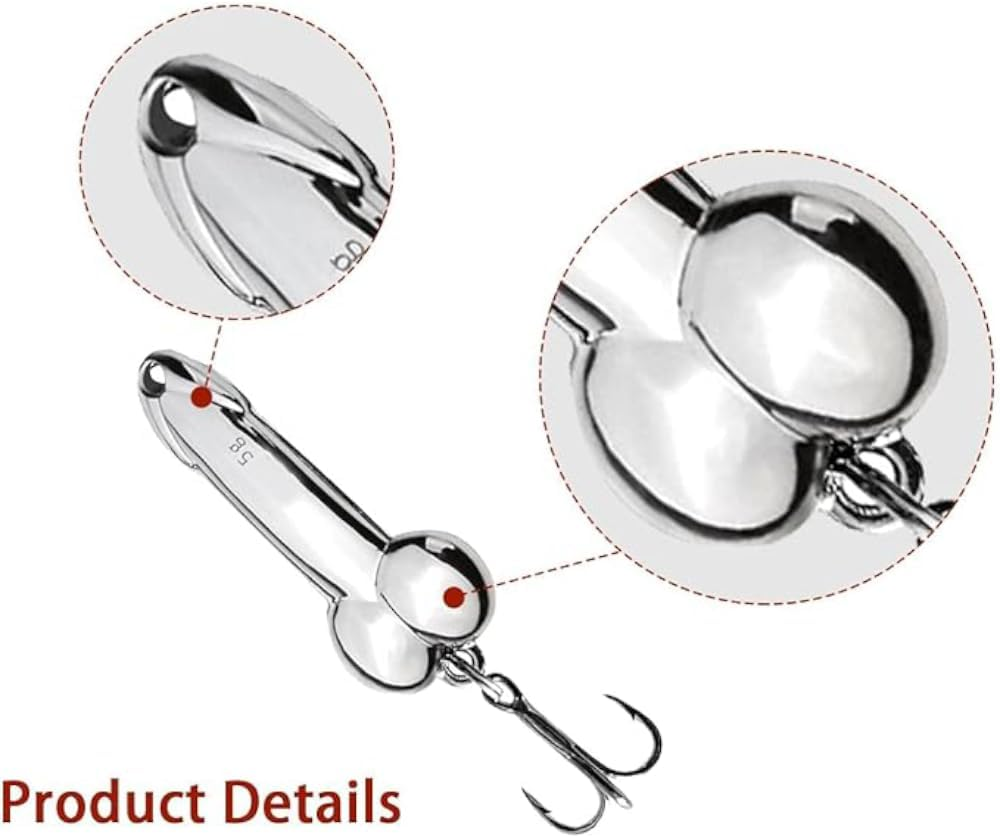 Fishing Lures,Top Water Bass Fishing Lures,Freshwater Saltwater Fishing Lures,For Bass Swimbaits Bass Fishing Gear Fishing Gifts,Special Shaped Hard Metal Sequin Fishing Jigs Baits image number 2