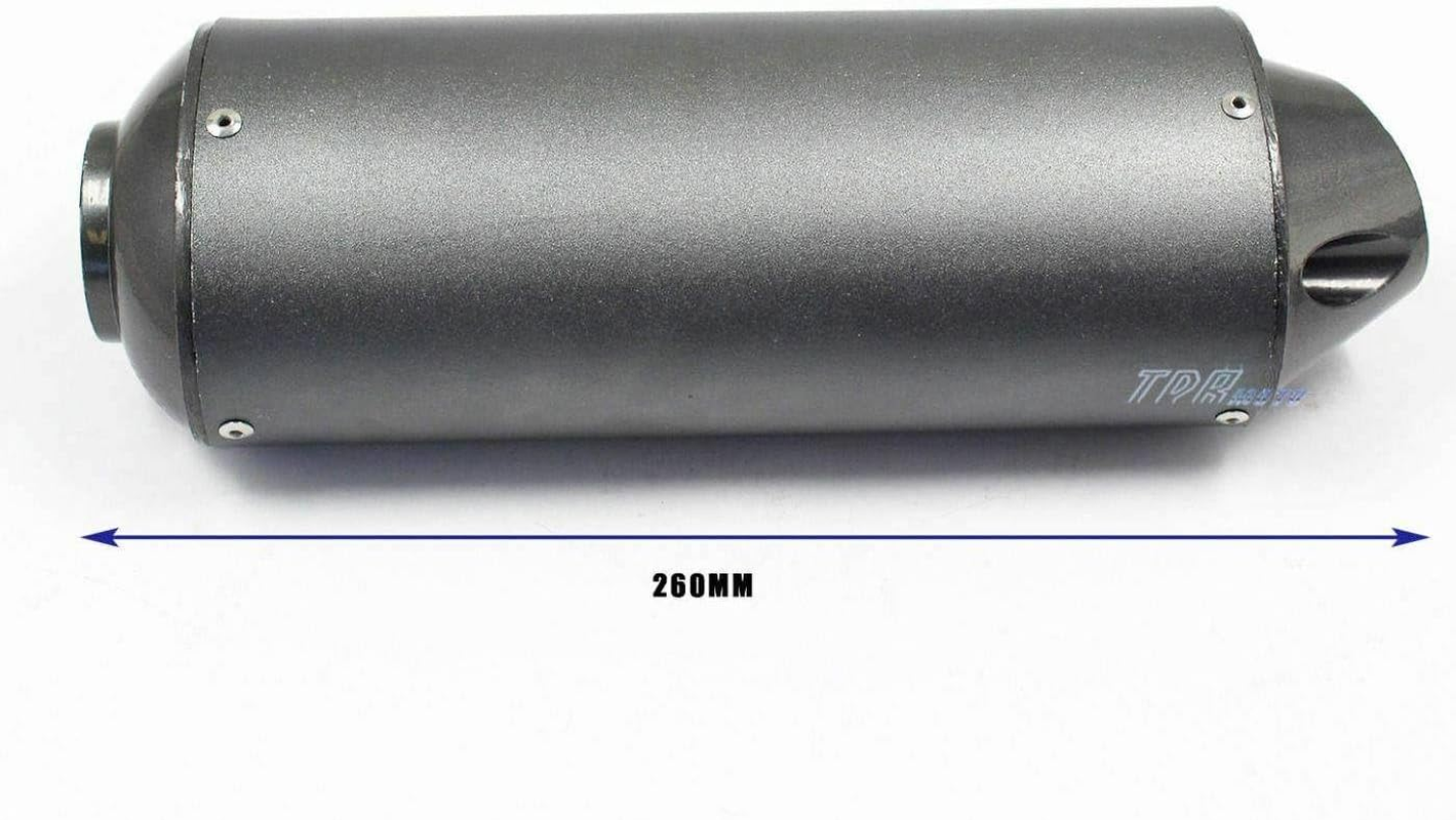 TDR 38Mm Big Bore Exhaust Muffler Pipe Aluminium Dirt Pit Bike CRF50 Style Thumpstar Atomik Pitpro SSR SDG DHZ Mounting Clamps Gasket image number 6