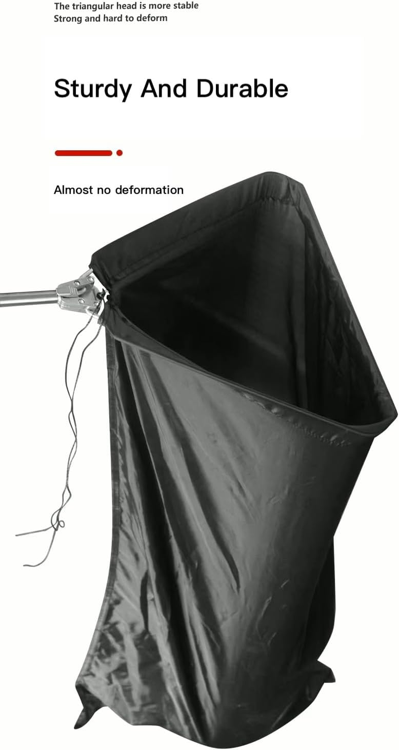 Abu I Pet 78 Inch Foldable Snake Catcher Snake Hoop Bag with Telescopic Handle image number 6