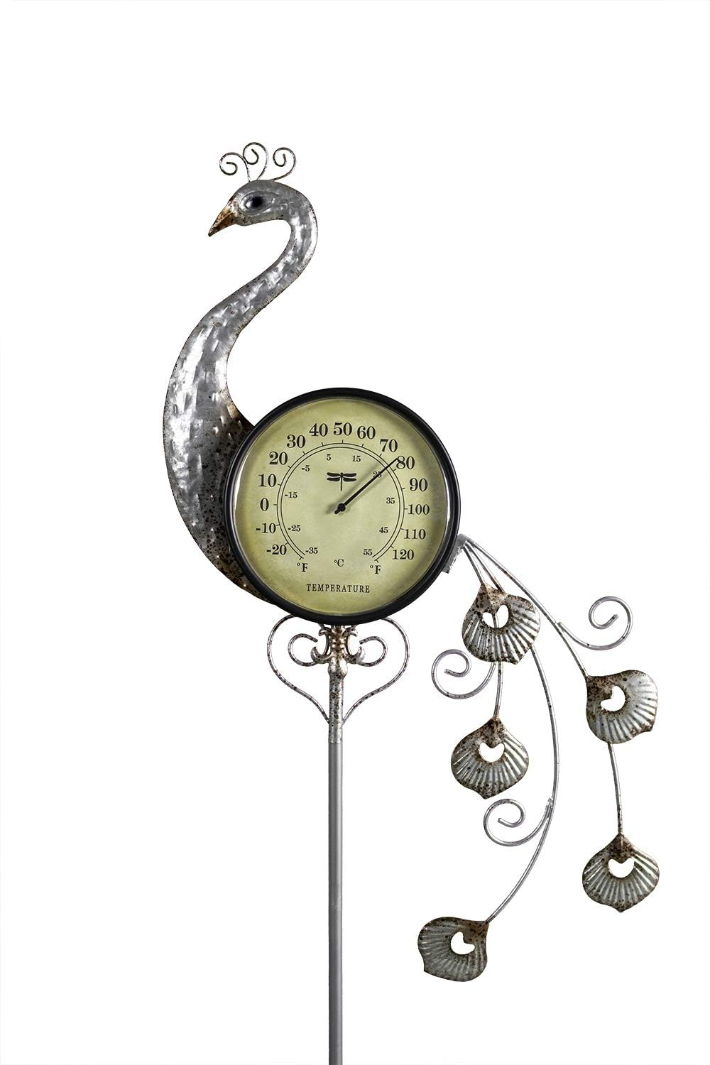 Poolmaster 54581 Outdoor Decoration Garden Stake, Peacock, Multi