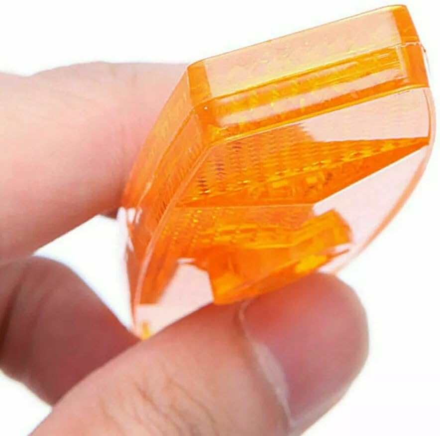 TDR 2PCS Bicycle Reflector Wheel Spoke Reflecting Warning Device Yellow Clip Mount Cycling Visibility Parts Accessories Road MTB Bike Night Riding Equipment image number 2