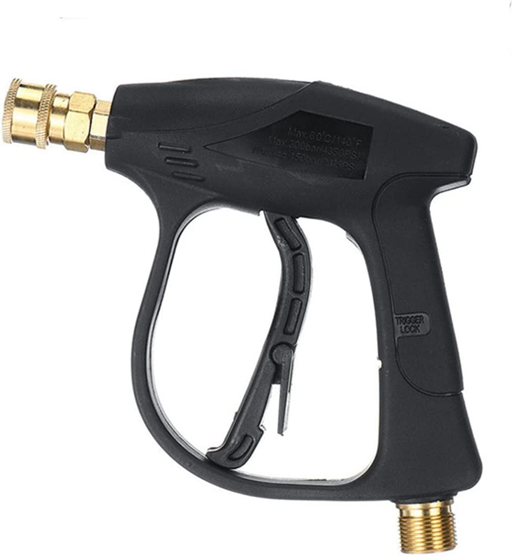High Pressure Washer Gun,4000 PSI Max with 5 Color Quick Connect Nozzles M22 Hose Connector 3.0 TIP image number 4