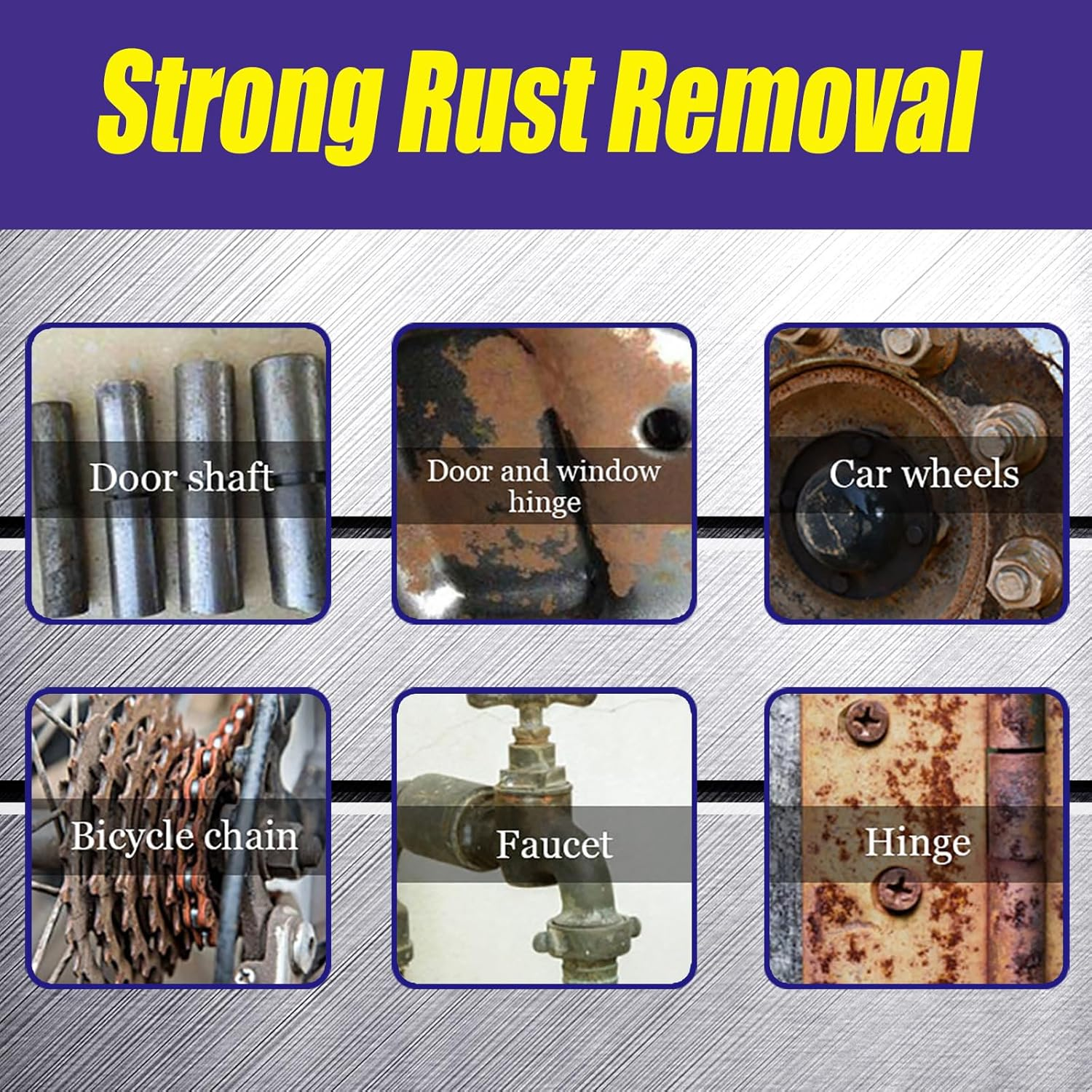 Rust Remover Spray, 30Ml, Multi-Effect Metal Oxide Remover with Long-Lasting Protection image number 1