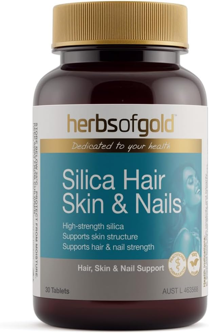 Herbs of Gold Silica Hair Skin & Nails 60 Tablets image number 3