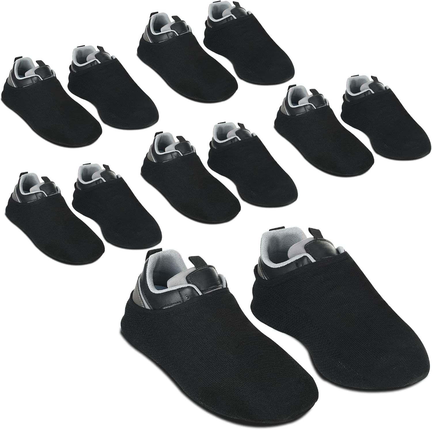 Handepo Dance Shoe Covers Sports Socks for Carpet Floors Women'S Yoga Socks for Dancing Ballet Outdoors image number 5