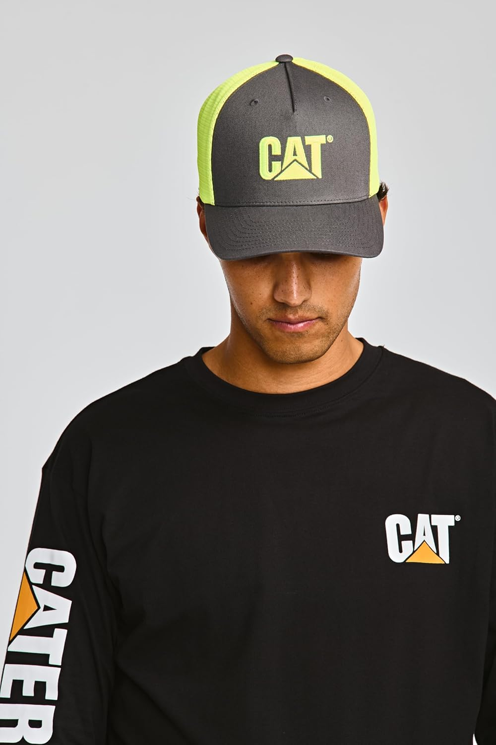 CAT Unisex Hivis Mesh Cap image number 4