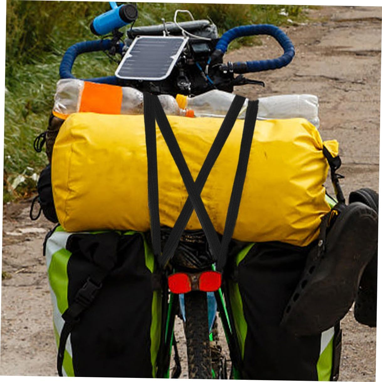 OFFSCH 2Pcs Adjustable Luggage Straps with and Strap High-Strength Utility Travel for Suitcase Backpack and Fanny Pack Quick-Adjust Fit for Secure Bundling and Travel Accessories image number 5