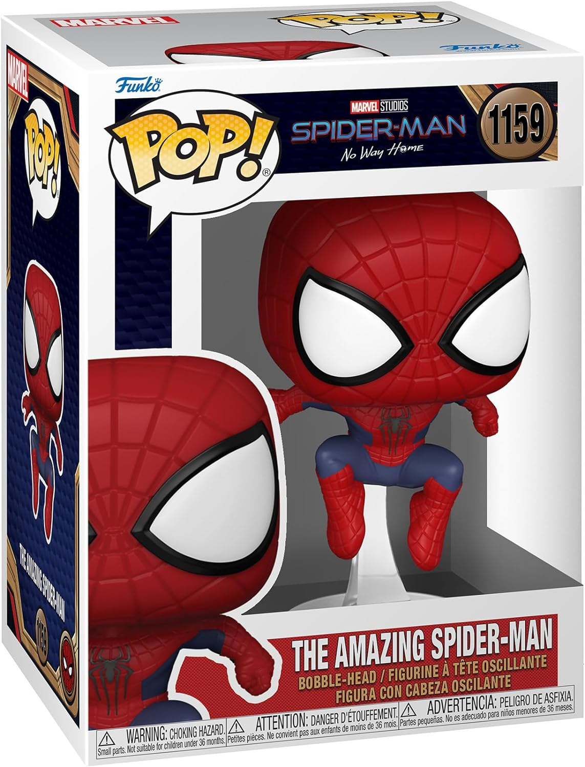 FUNKO POP! MARVEL: Spider-Man - No Way Home - the Amazing Spider-Man image number 3
