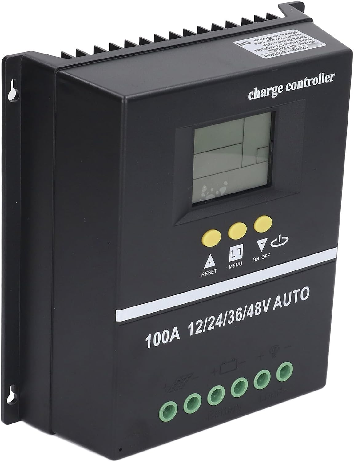MPPT 100A Solar Charge Controller Advanced MPPT Technology Multifunctional Design Multiple Battery Charging Options Safety Voltage for Solar Power Systems image number 2