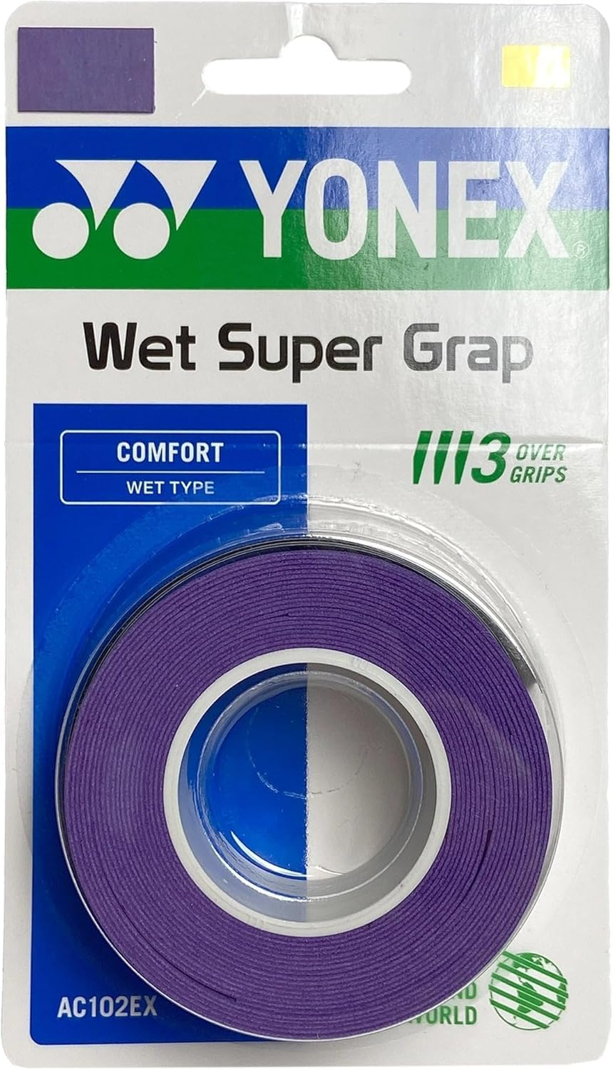 YONEX Wet Super GRAP Badminton Grip - YONEX Overgrip Super GRAP 3 over Racket Grips image number 1