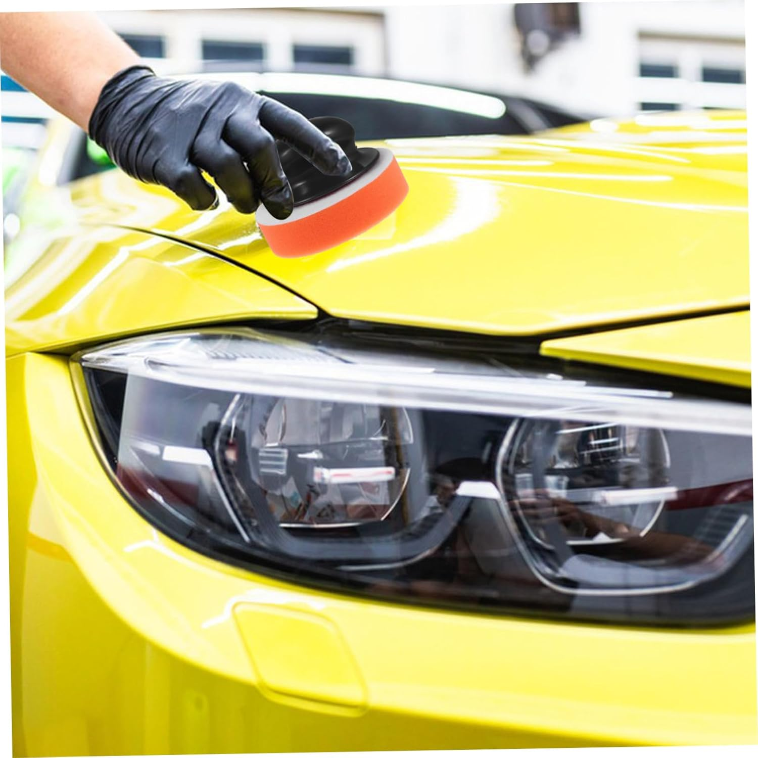 ABOOFAN Waxing Tool Manual Polishing Pads Buffing Pad Car Wax Applicator Sponge Buffing for Automotive Use image number 5