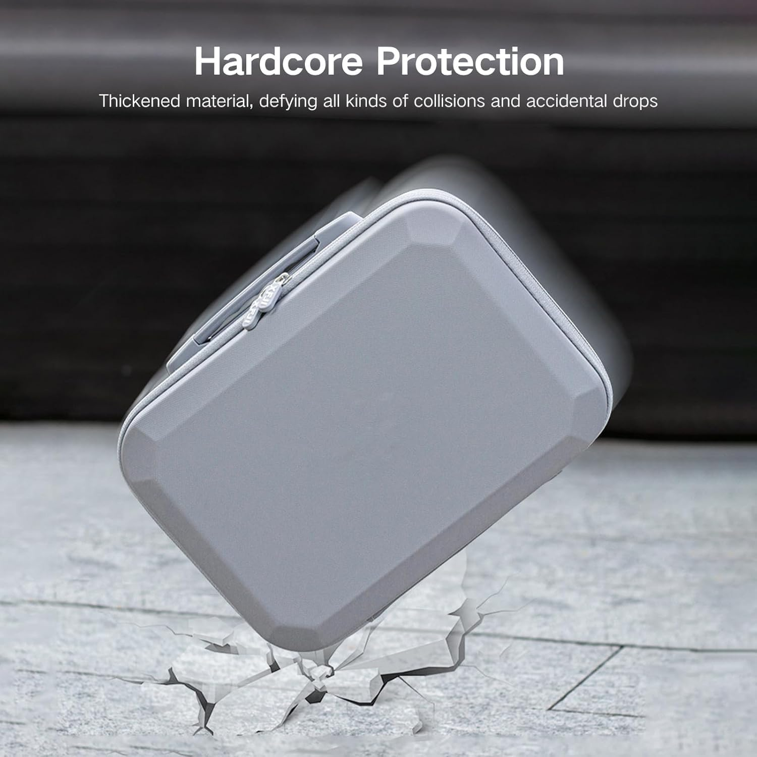 Portable Carrying Case for DJI Neo Drone, Carrying Case Portable Travel Bag for DJI Neo Fly More Combo, Hard Travel Storage Bag Shockproof, Waterproof Accessories Case Protecto image number 2