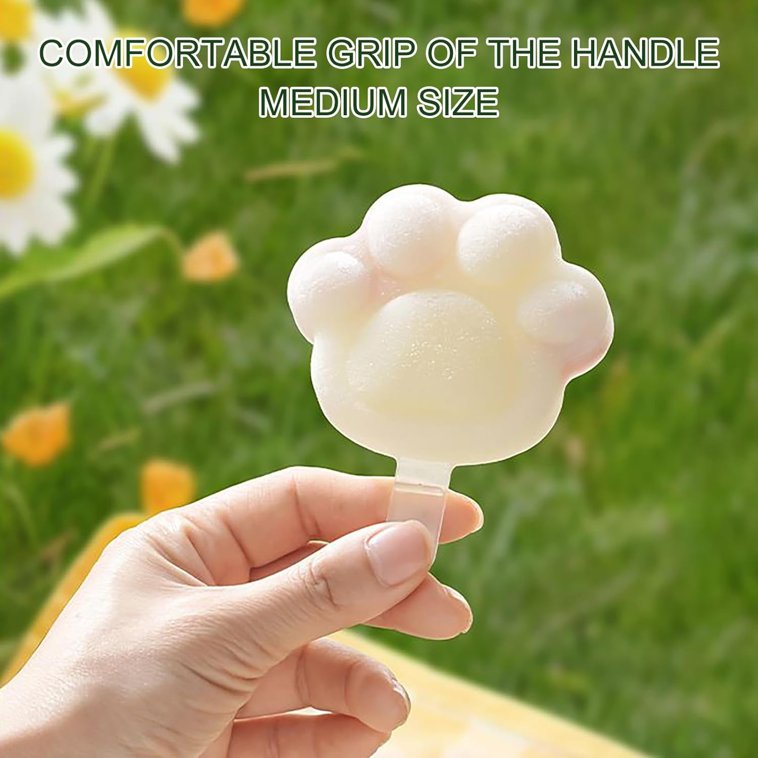 Claw Ice Cream Mold - Cute Claw Shaped Freezing Ice Pop Sticks Mold | Freezer Tray Mould Icecream Tubes Maker Multipurpose Kitchen Tool for Hot Days