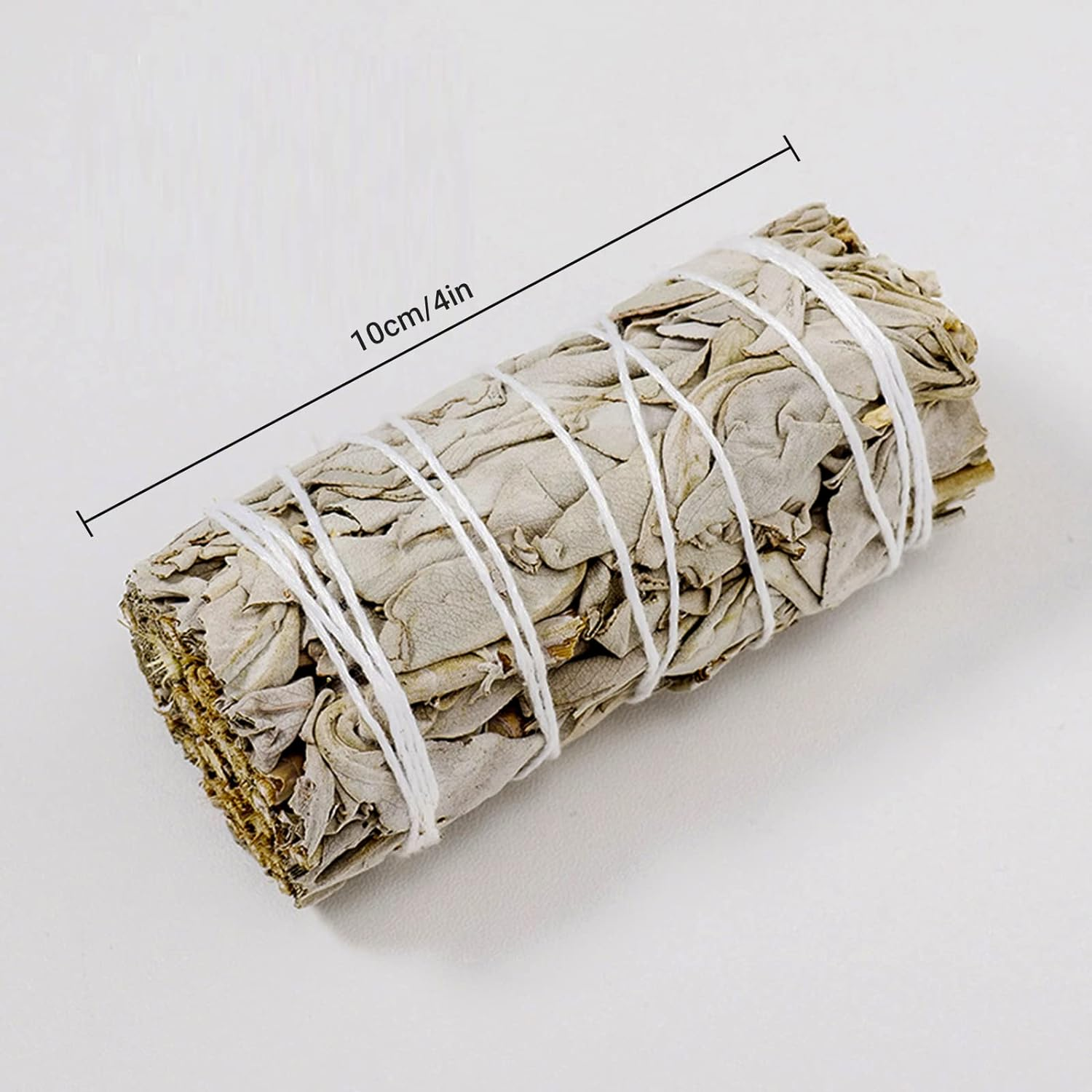 4 Inch White Sage Smudge Sticks 4 Pack - White Sage Bundles for Home Cleansing Incense Healing Meditation & Smudge Sticks Rituals image number 6