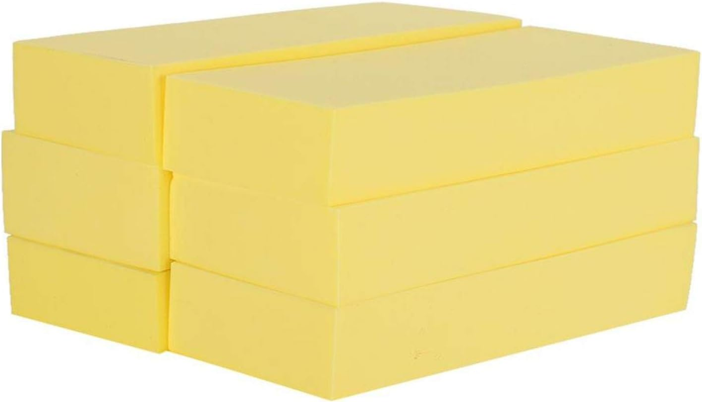 Bath Sponge for Shower Exfoliating Bath Sponge, Body Scrub Sponge, Exfoliator Body Sponge Soothing Body Sponge for Bathroom for Household(Large Yellow) image number 3