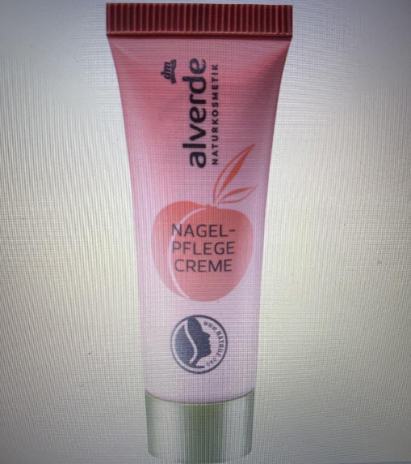 Alverde Natural Cosmetics Nail Care Cream Apricot 10 Ml