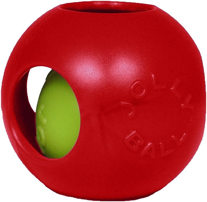 Jolly Pets 6-Inch Teaser Ball, Red image number 2