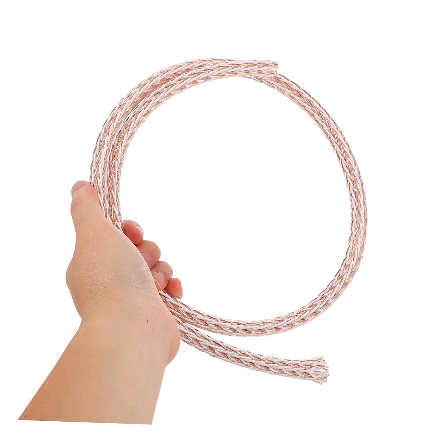 LABRIMP Copper Audio Speaker Wire High Fidelity Sound Cable for Hifi Systems Reduces Signal Loss Enhances Clarity Compatible with Various Speakers image number 2