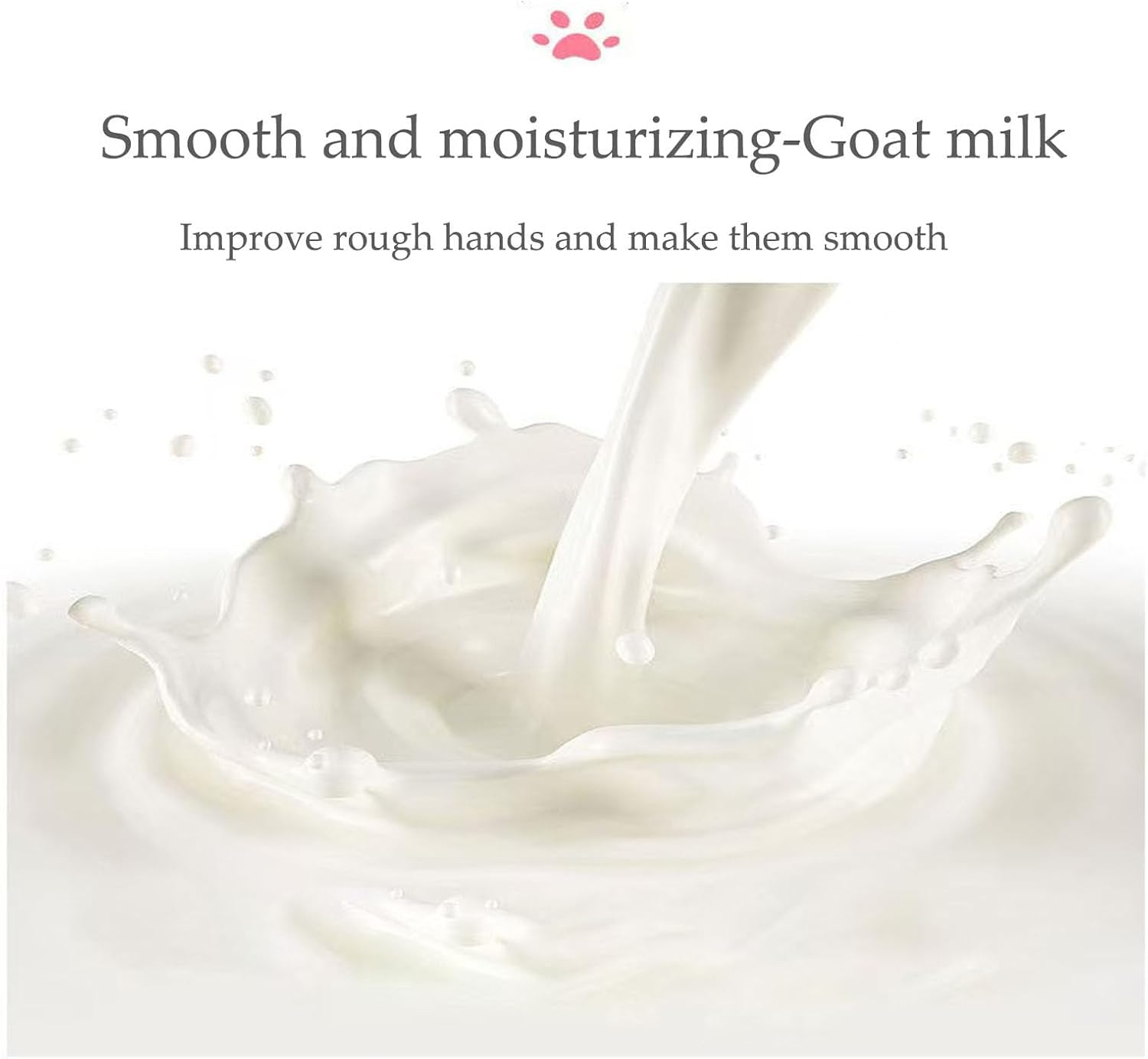 Moisturising Hand Mask with Goat Milk and Niacinamide, 6-Piece Set, Removable Fingertip Design image number 3