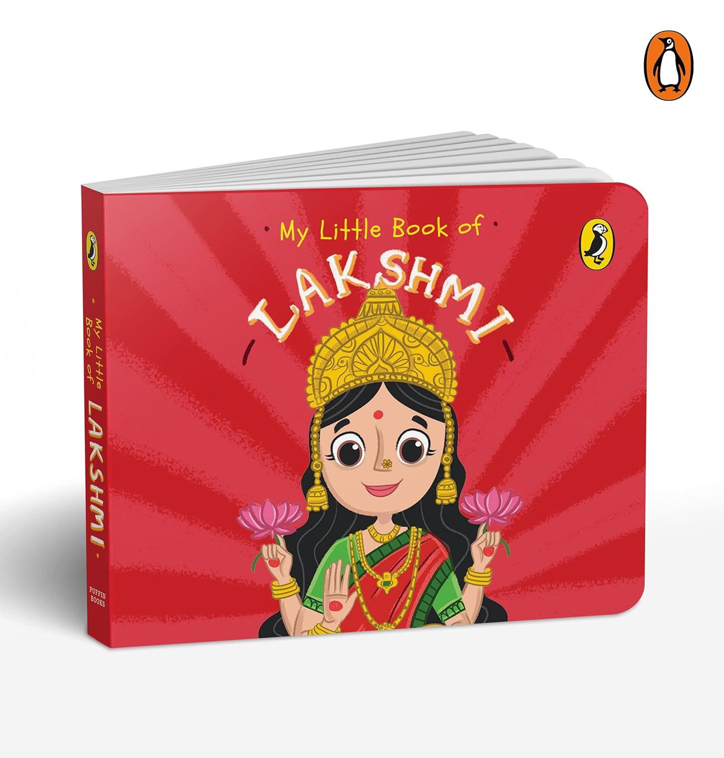 My Little Book of Lakshmi: Illustrated Board Books on Hindu Mythology, Indian Gods & Goddesses for Kids Age 3+; a Puffin Original. image number 1