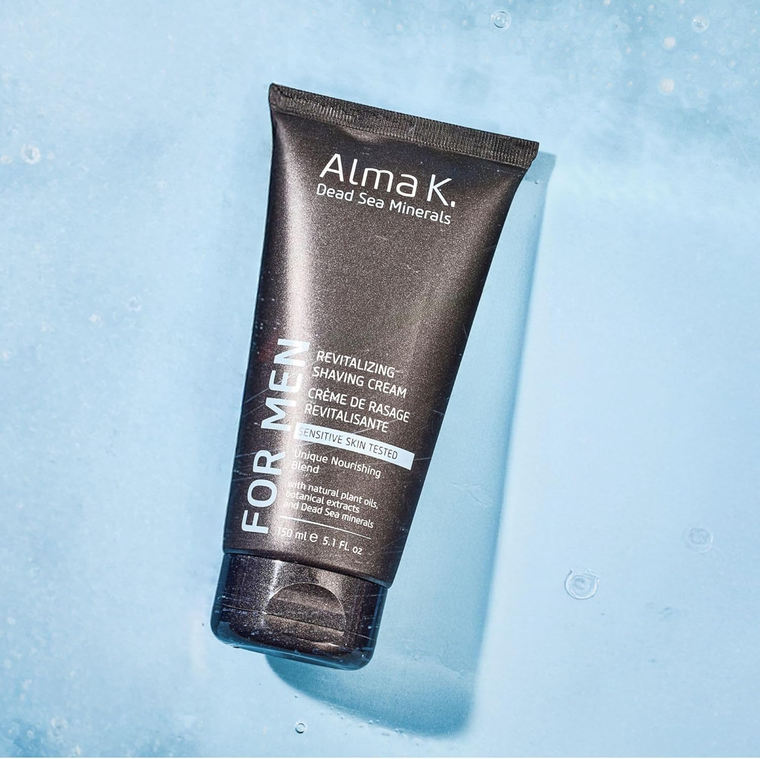 Alma K, Revitalizing Shaving Cream, Softens Hair for Easy Shave Suitable for Sensitive Skin, 150Ml image number 4