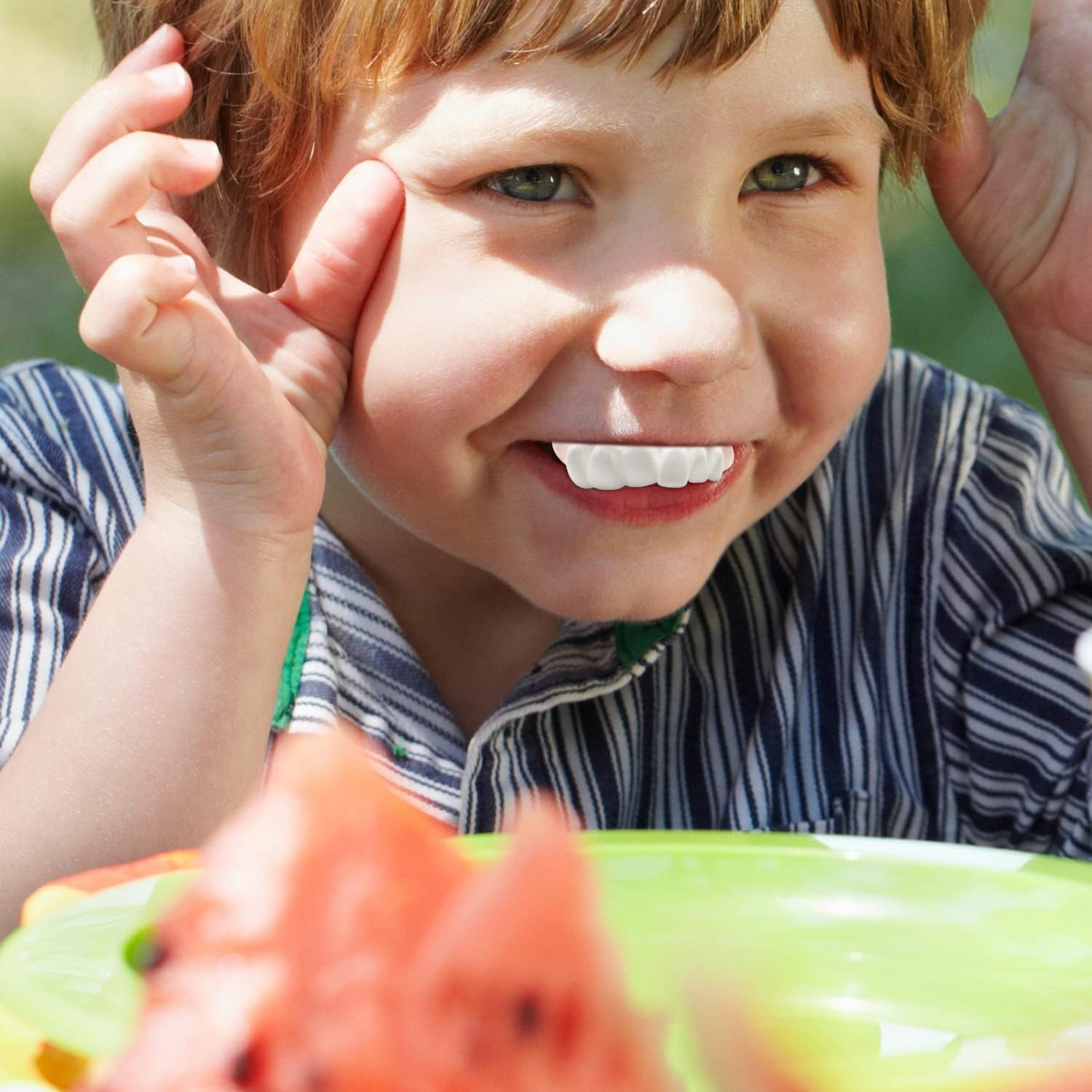 12 Rough Teeth Occlusion Teeth Ugly Dentures Halloween Vampire Dentures Masquerade Costume Party Gift Photo Props