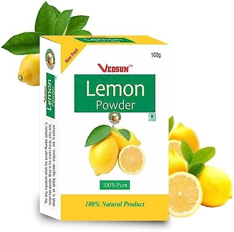 Vedsun Lemon Powder for Hair and Skin 100Gm Pack of 3