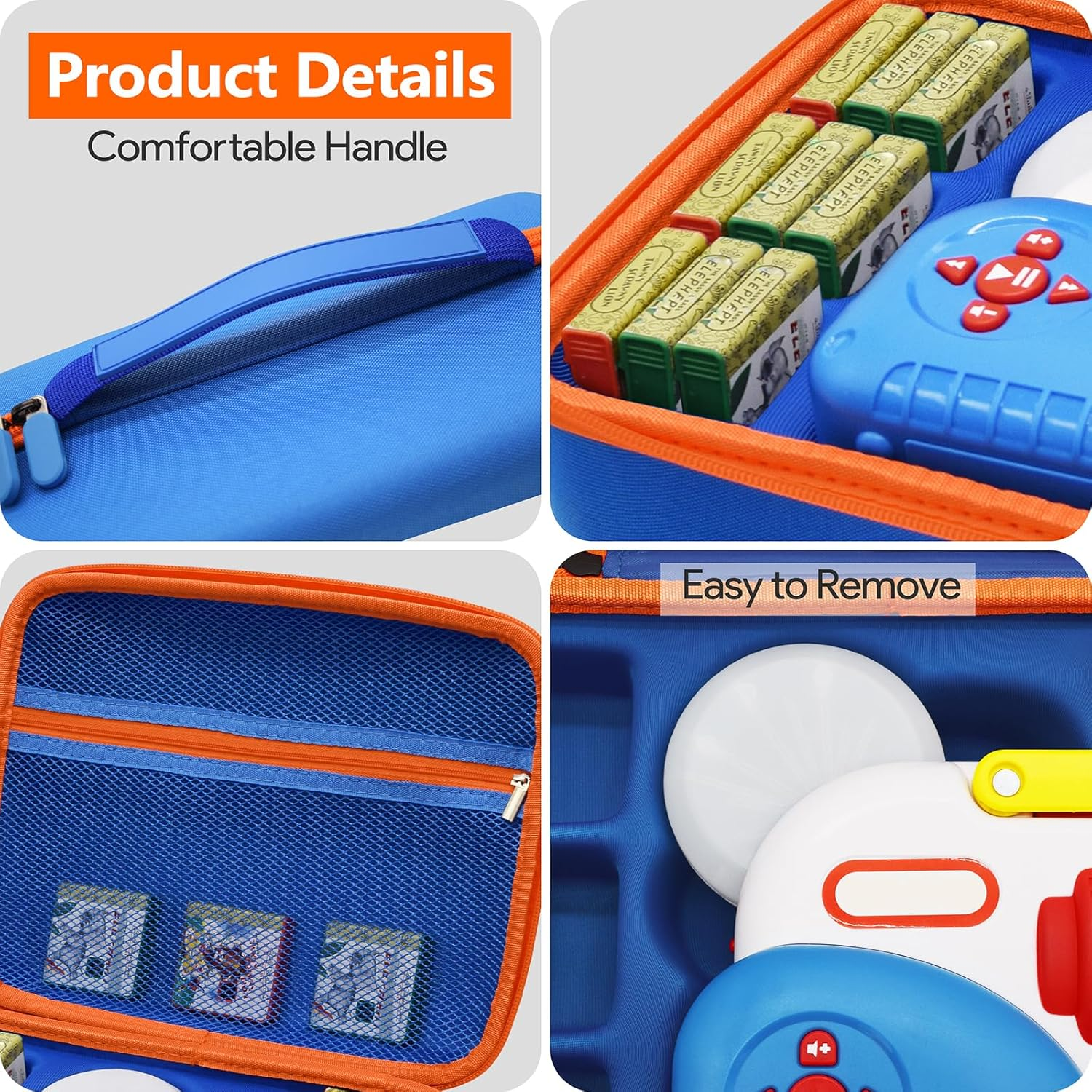 Case for Little Tikes Story Dream Machine &ndash; Storage Box for Books Starter Set, Storybooks & Character Figures, Kids Travel Organizer (Box Only) image number 2