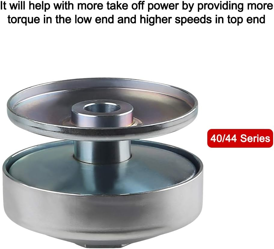 WATERWICH 1" Bore 40 Series Go Kart Torque Converter Driver Pulley Clutch Replacement for Comet 40/44 image number 6